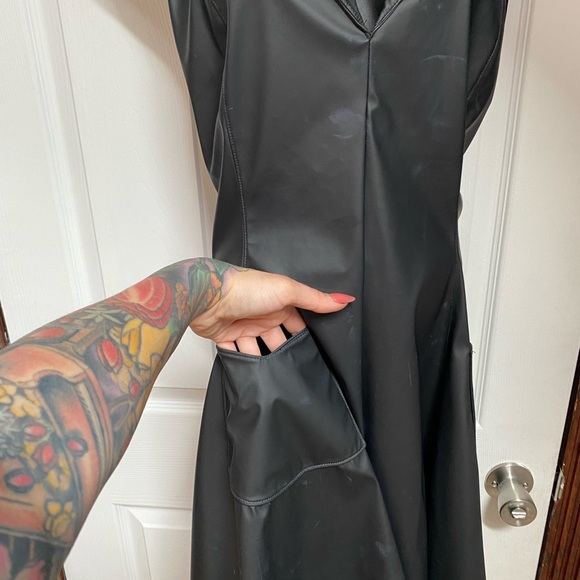 Artifice Clothinf PVC matte black dress. Medium/large. Comes with corset belt! - Picture 15 of 15